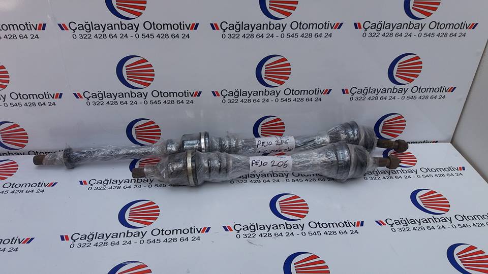 Peugeot 206 1.6 benzinli sağ ve Sol aks